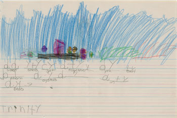 Kindergarten Writing Example 2